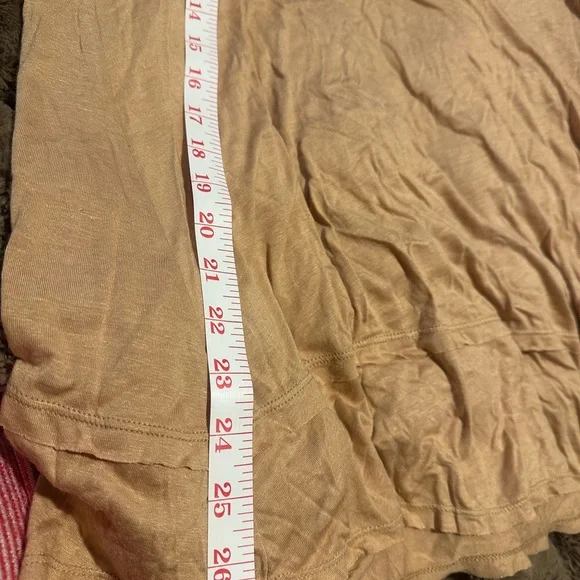 DownEast Women's Short Sleeve Tan Tee - Picture 5 of 7